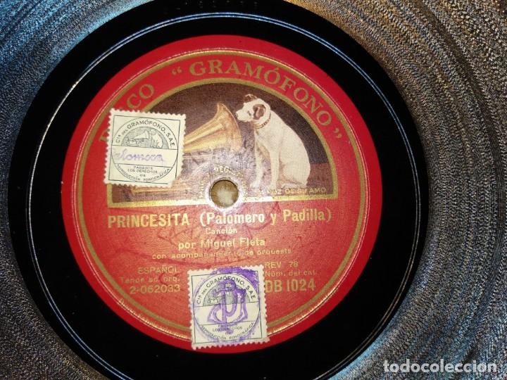 Discos de pizarra: Lote Miguel Fleta - Foto 5