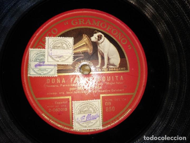 Discos de pizarra: Lote Miguel Fleta - Foto 13