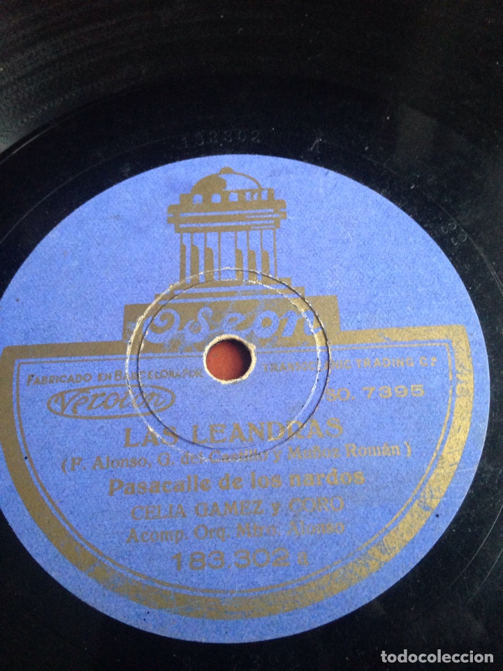 Discos de pizarra: Las leandras schotis Celia G&aacute;mez y coro - Foto 3