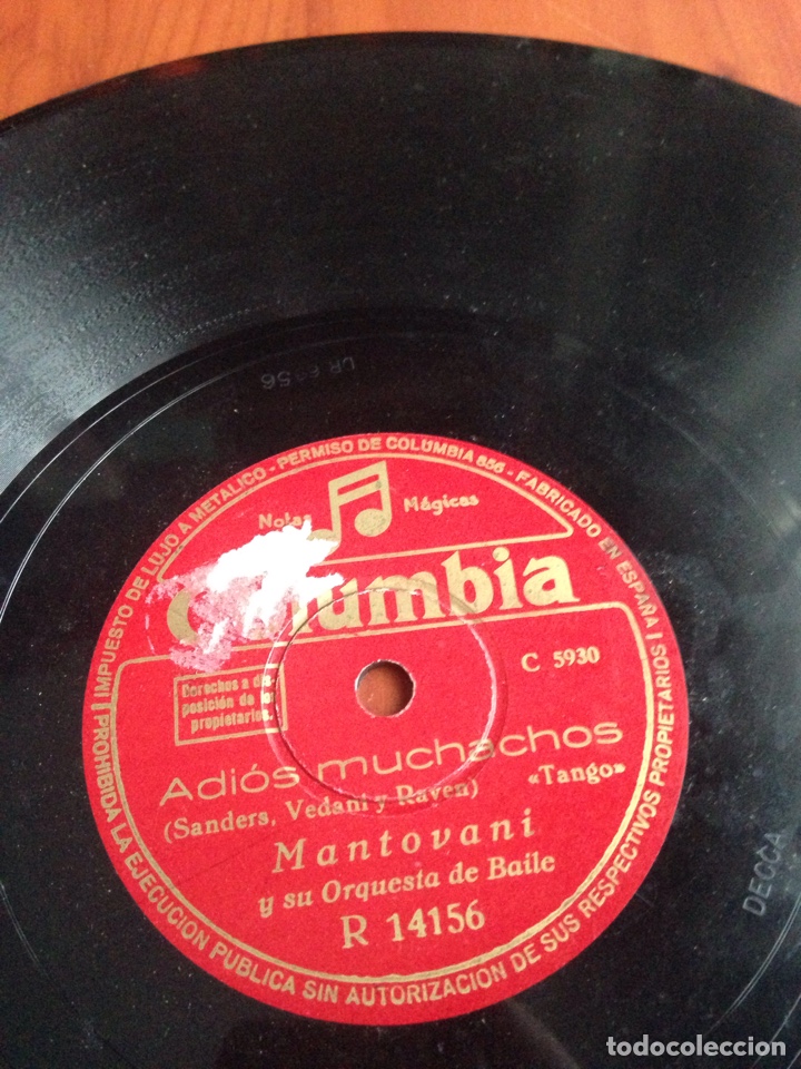 Discos de pizarra: Romanesca tango mantovani - Foto 3