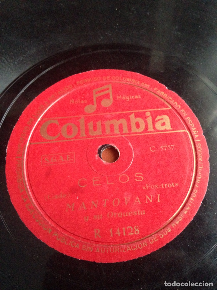 Discos de pizarra: Celos mantovani - Foto 1