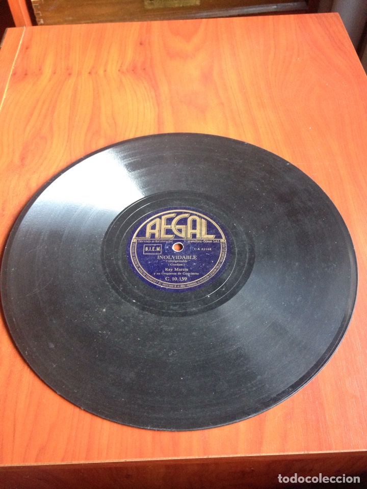 Discos de pizarra: Inolvidable ray martin - Foto 2