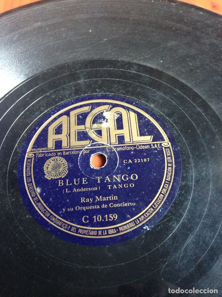Discos de pizarra: Inolvidable ray martin - Foto 3