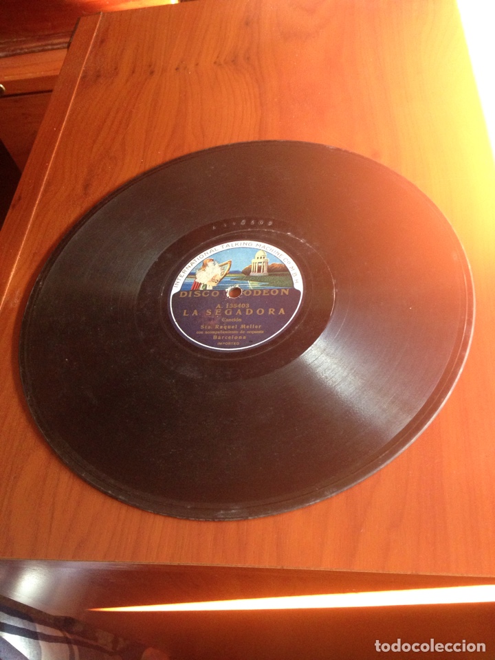 Discos de pizarra: La segadora Raquel meller - Foto 2