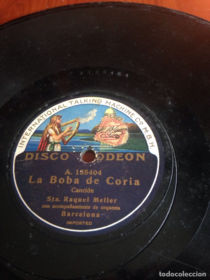 Discos de pizarra: La segadora Raquel meller - Foto 3