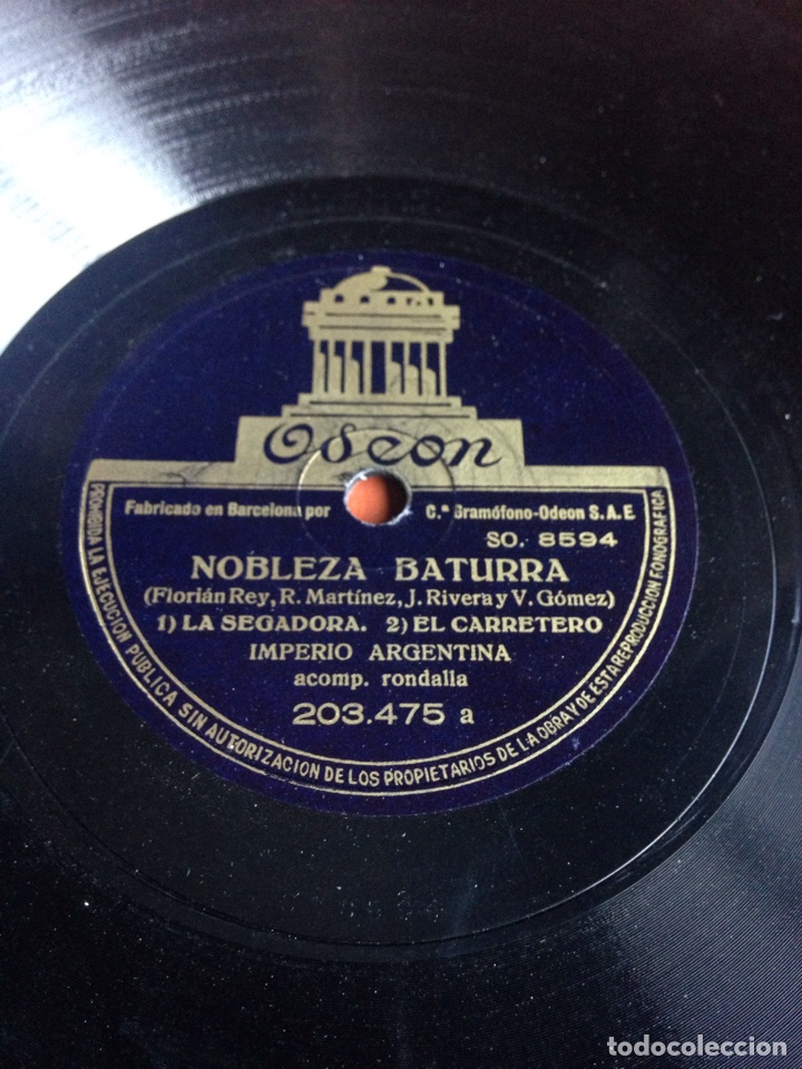 Discos de pizarra: Nobleza baturra imperio Argentina - Foto 3