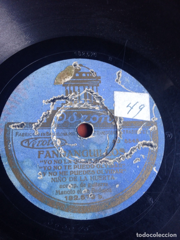 Discos de pizarra: Fandanguillos ni&ntilde;o de la huerta - Foto 1