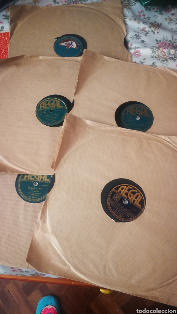 Discos de pizarra: LOTE 33 DISCOS PIZARRA EN PERFECTO ESTADO - Foto 2
