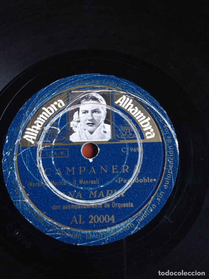 Discos de pizarra: Campanera Ana Mar&iacute;a - Foto 1