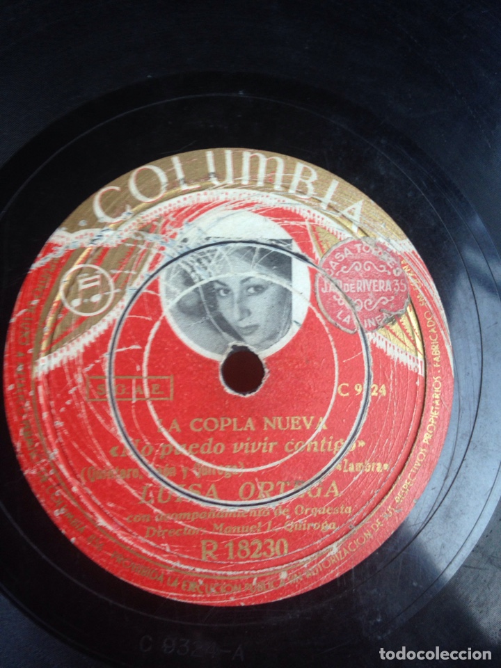 Discos de pizarra: La copla nueva Luisa Ortega - Foto 4