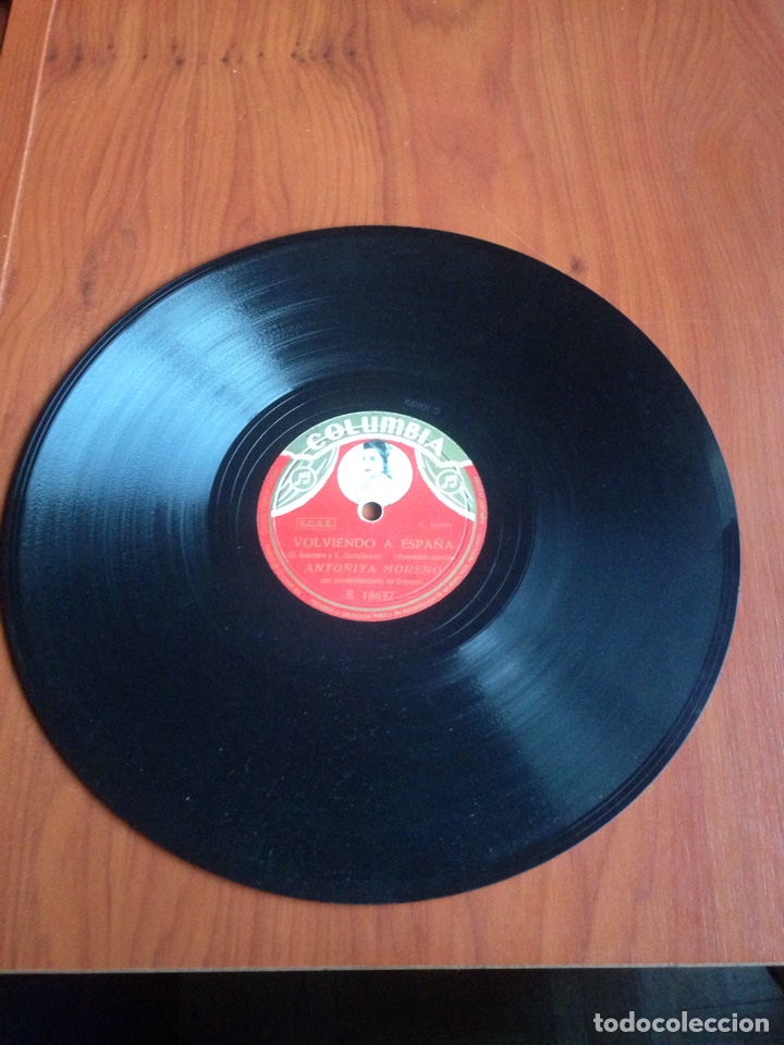 Discos de pizarra: Volviendo a Espa&ntilde;a anto&ntilde;ita moreno - Foto 2