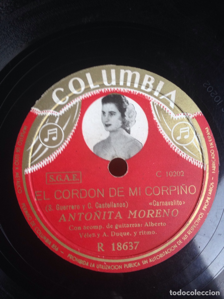 Discos de pizarra: Volviendo a Espa&ntilde;a anto&ntilde;ita moreno - Foto 3