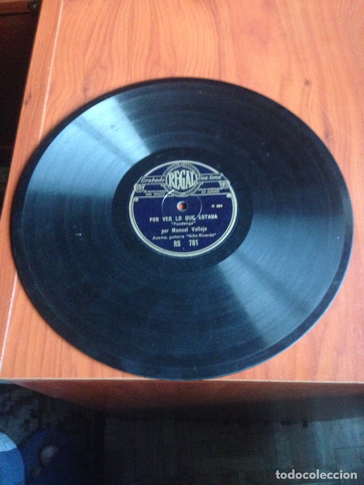 Discos de pizarra: Con un suspiro Manuel Vallejo - Foto 4
