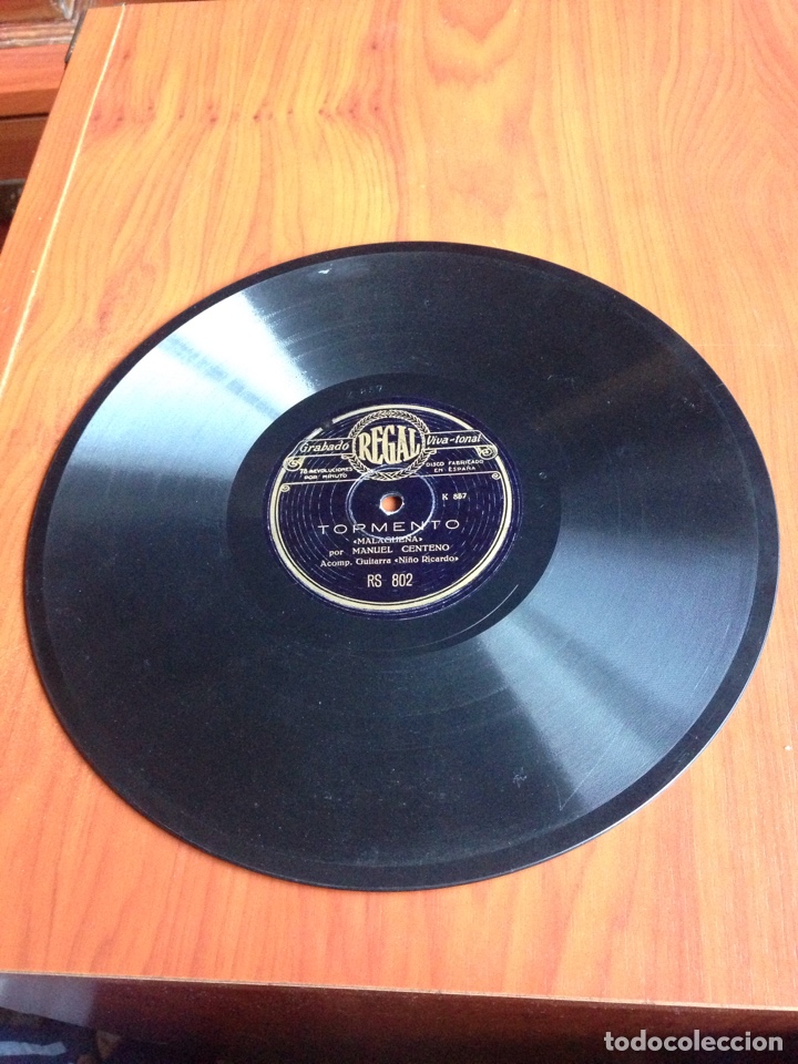 Discos de pizarra: Tormento malague&ntilde;a por Manuel centeno - Foto 2