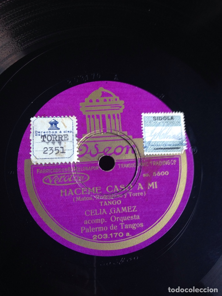Discos de pizarra: Mi caballeo muri&oacute; Celia G&aacute;mez - Foto 3