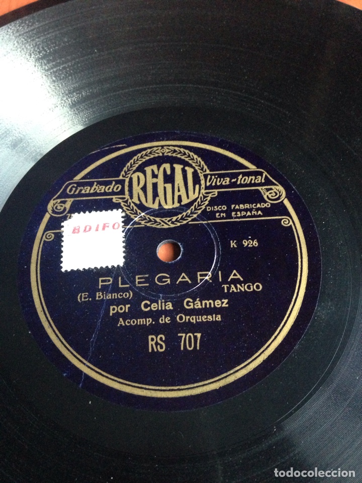 Discos de pizarra: La comparsita Celia G&aacute;mez - Foto 3