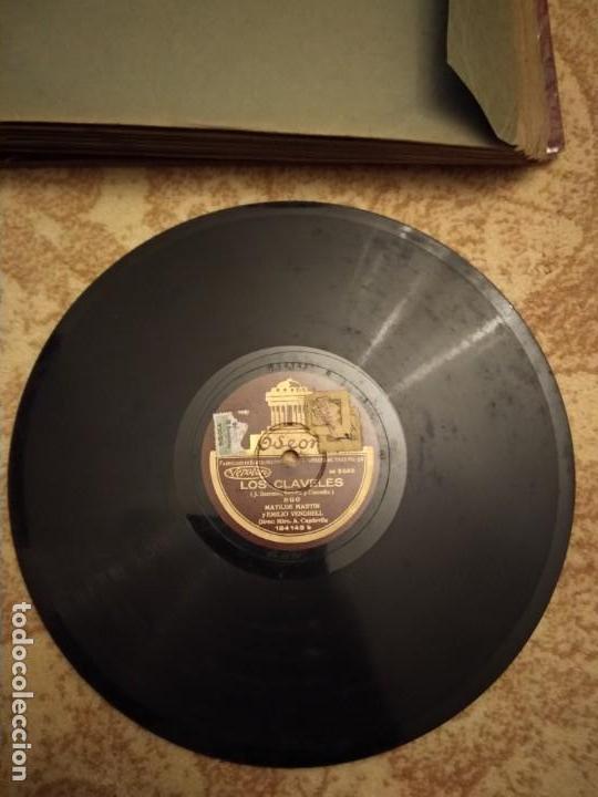Discos de pizarra: Emilio Vendrell Los Claveles - Foto 2