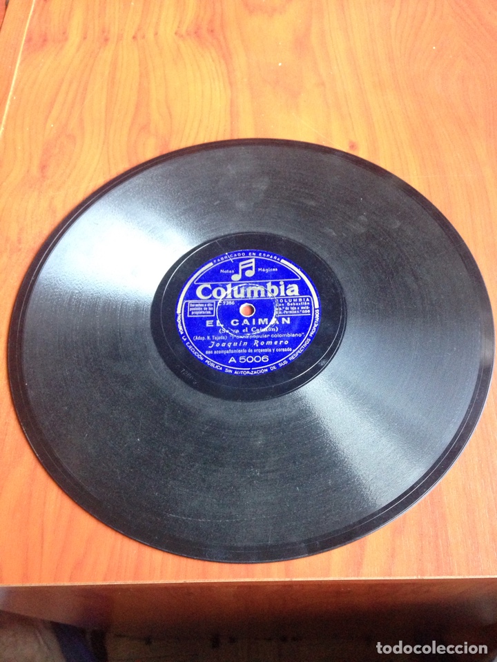 Discos de pizarra: El caim&aacute;n Joaqu&iacute;n romero - Foto 2