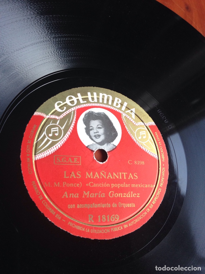 Discos de pizarra: Bonita Ana Mar&iacute;a Gonz&aacute;lez - Foto 3