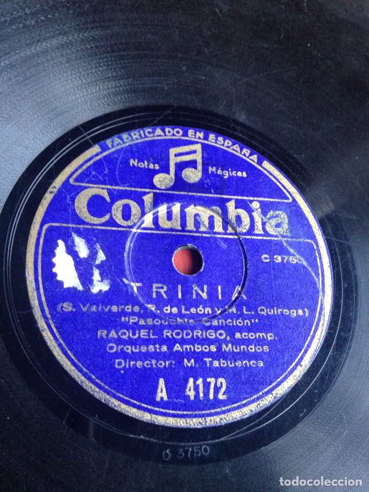 Discos de pizarra: Trinia Raquel Rodrigo - Foto 1