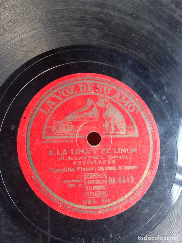 Discos de pizarra: La parrala conchita piquer - Foto 3
