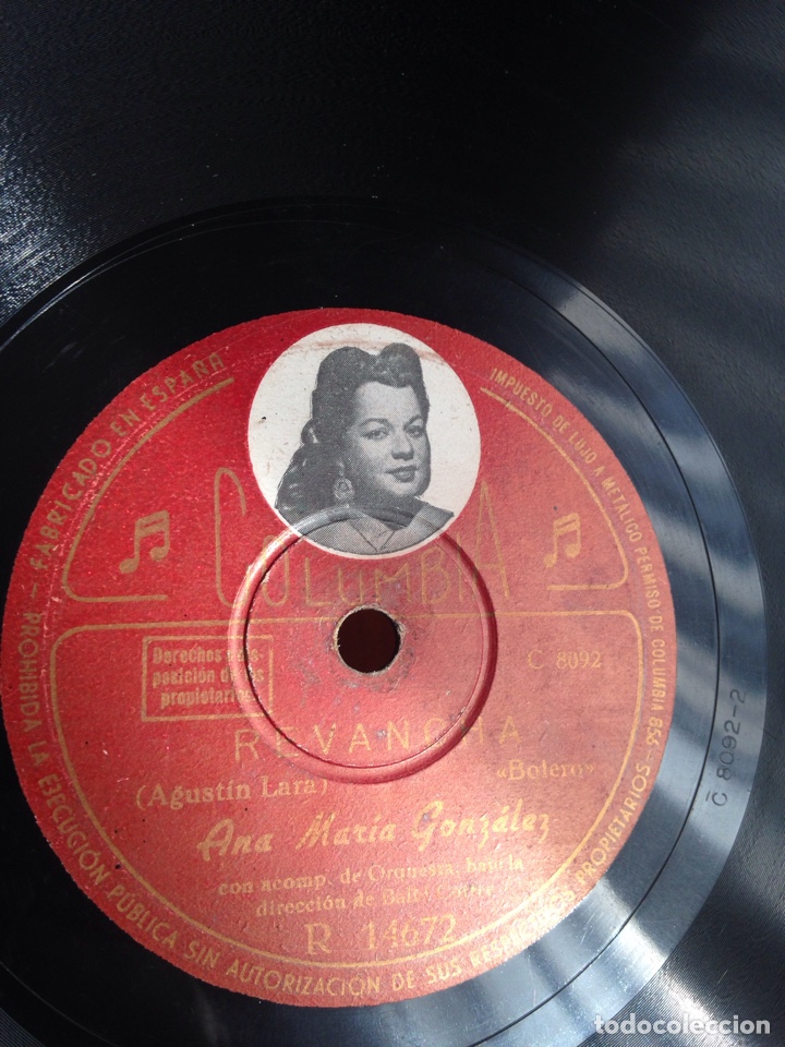Discos de pizarra: Madrid Ana Mar&iacute;a Gonz&aacute;lez - Foto 3