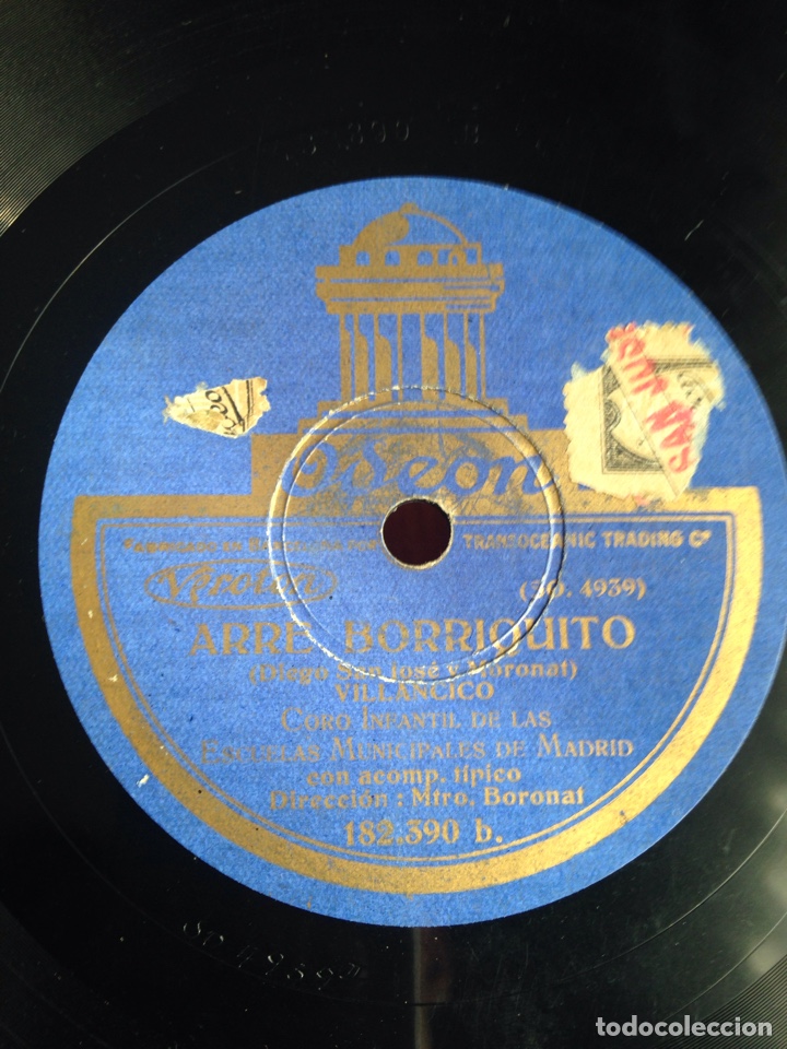 Discos de pizarra: Arre borriquito villancico - Foto 1