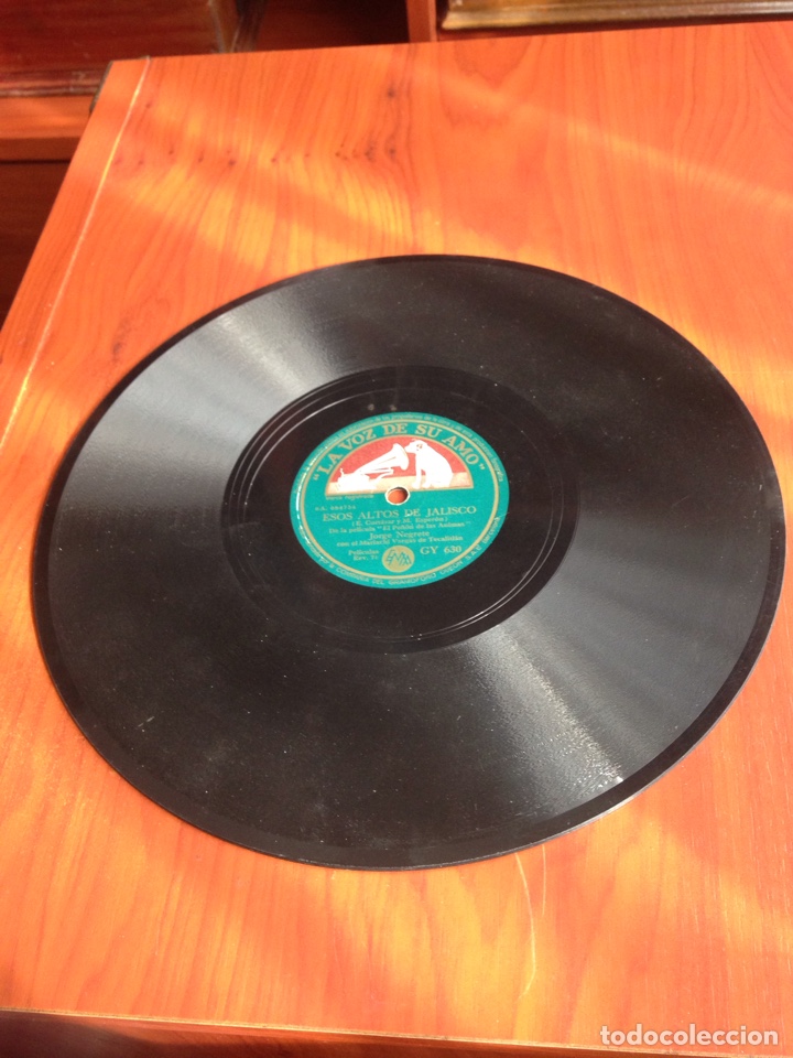Discos de pizarra: Yo soy mexicano Jorge negrete - Foto 4