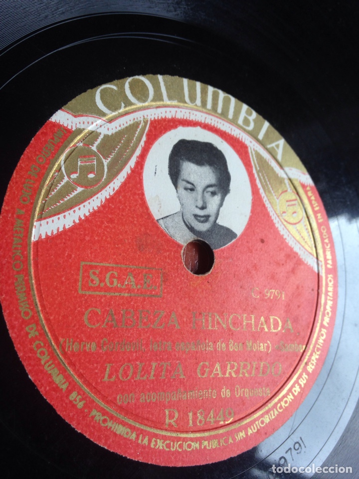 Discos de pizarra: Mar&iacute;a Candelaria lolita garrido - Foto 3