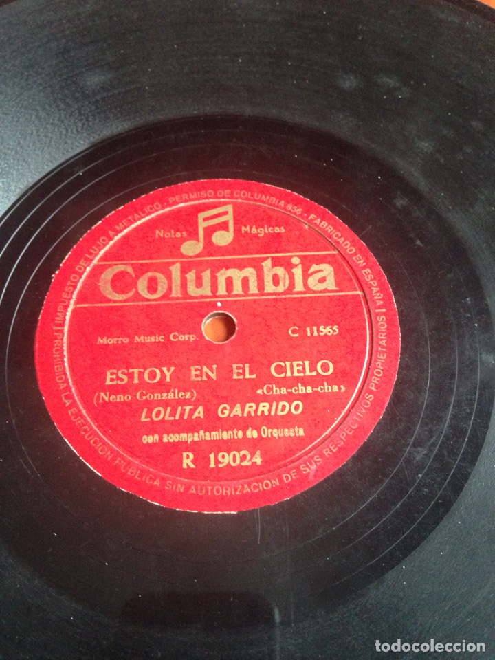 Discos de pizarra: Peque&ntilde;a lolita garrido - Foto 3