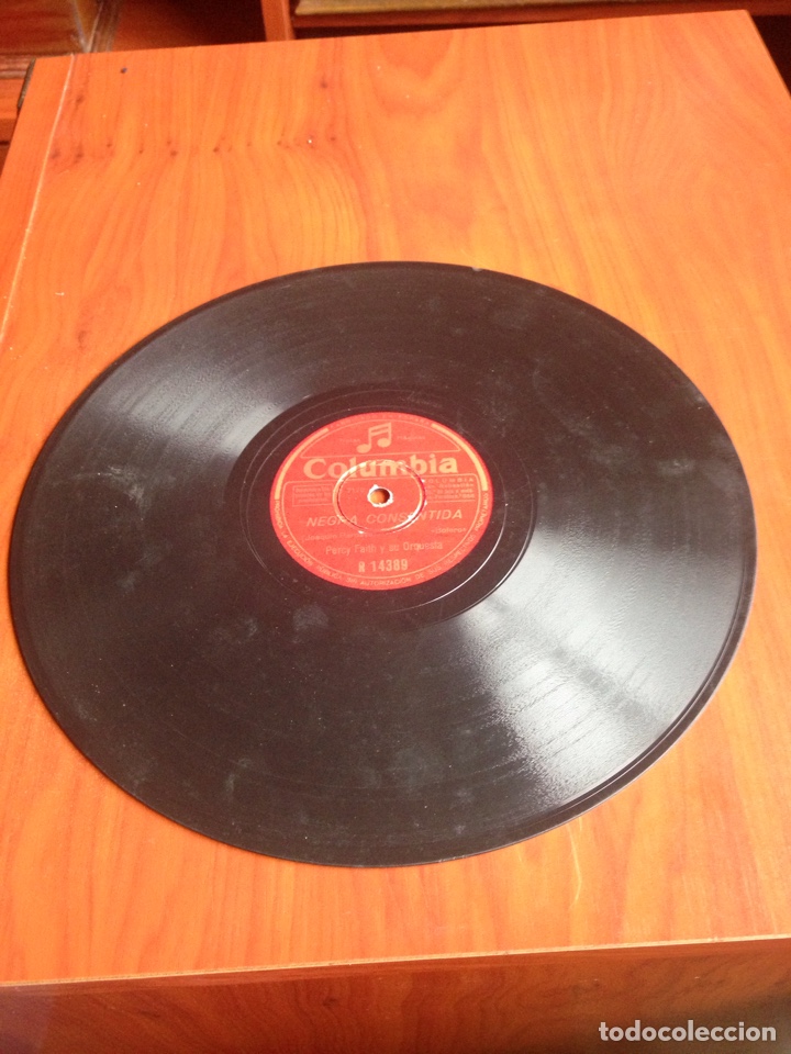 Discos de pizarra: Negra consentida percy faith y su orquesta - Foto 2