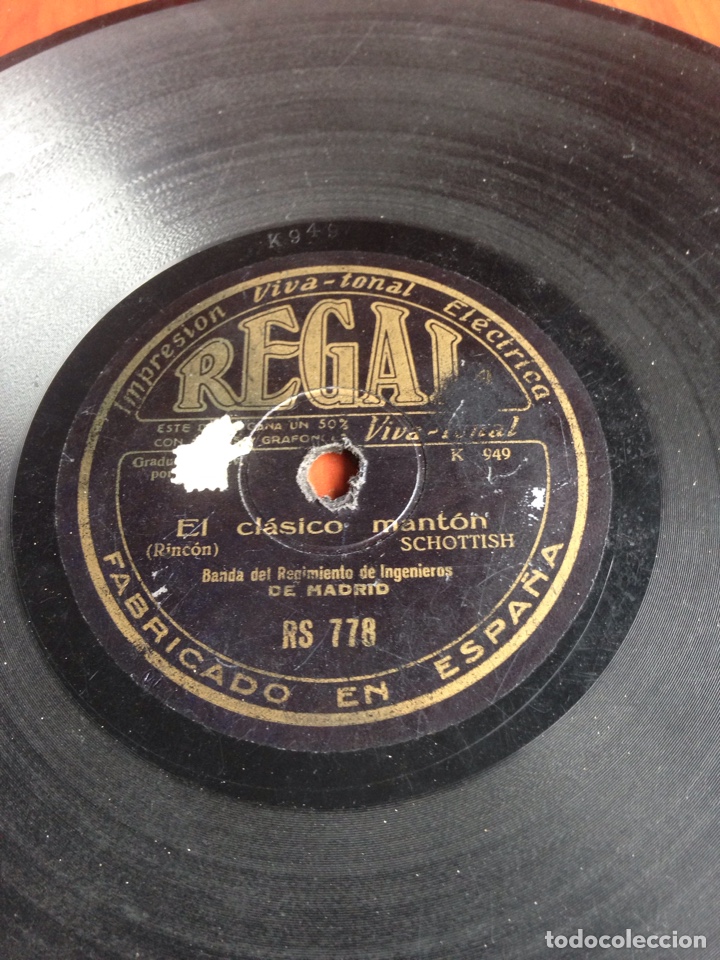 Discos de pizarra: Lagartito banda del regimiento de ingenieros - Foto 3