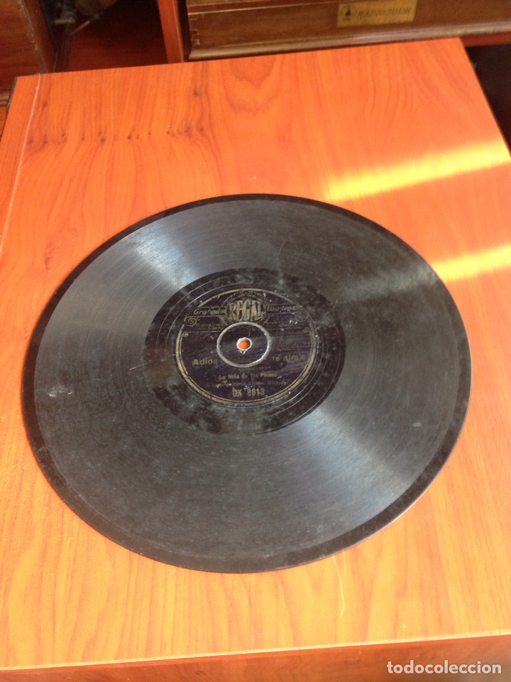 Discos de pizarra: Adi&oacute;s padre de mi alma la ni&ntilde;a de los peines - Foto 2