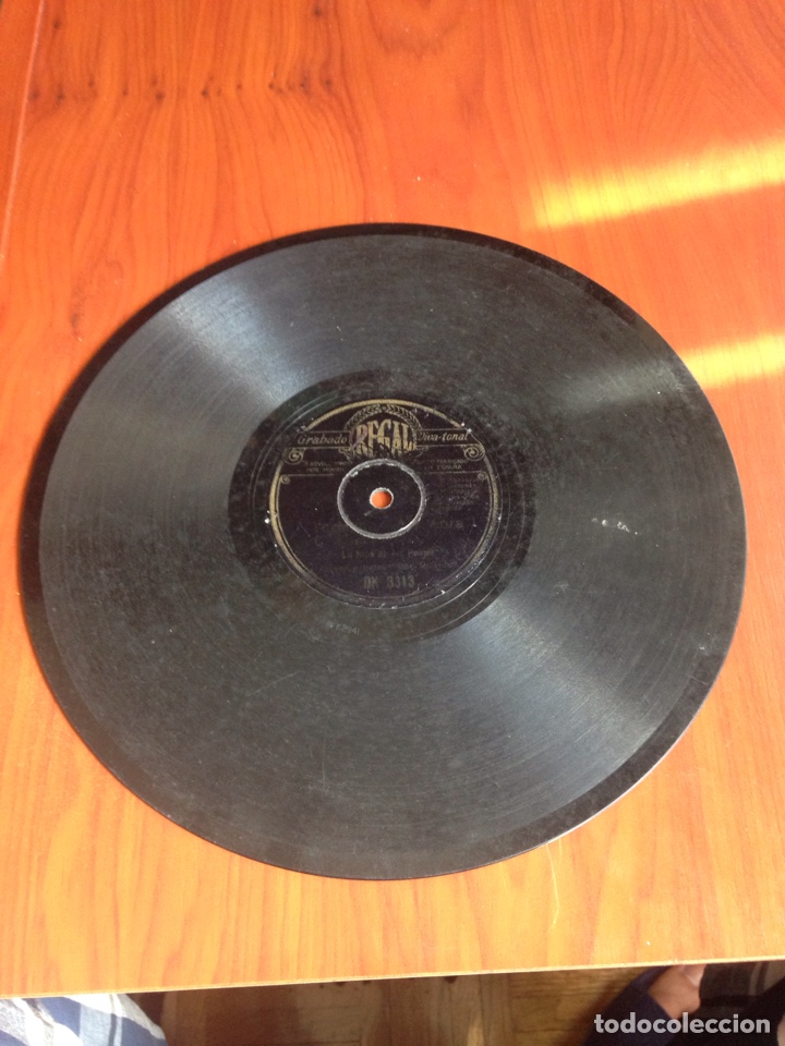 Discos de pizarra: Adi&oacute;s padre de mi alma la ni&ntilde;a de los peines - Foto 4