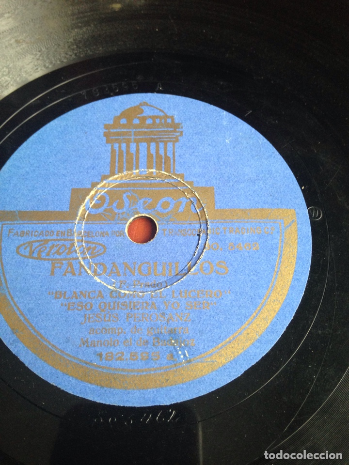 Discos de pizarra: Fandanguillos jesus perosanz - Foto 1