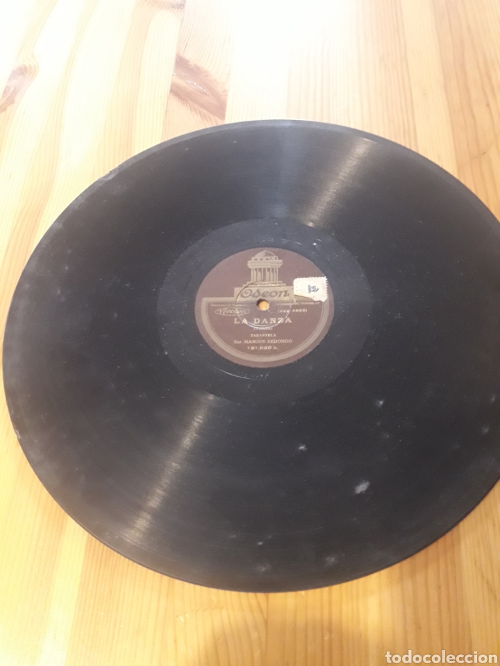 Discos de pizarra: La danza tarantela I Pagliacci disco gramofono - Foto 1