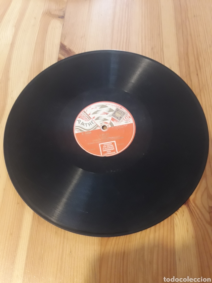 Discos de pizarra: Faust choeur des soldats Gounod Ruhlmann disco gramofono - Foto 1