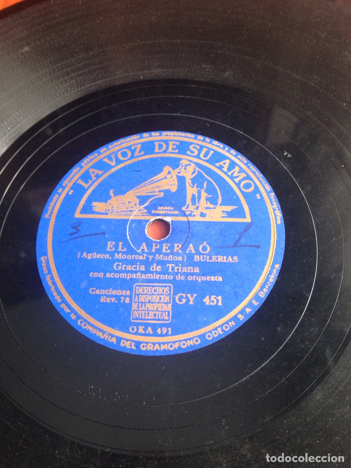 Discos de pizarra: Luna lunera gracia de Triana - Foto 3