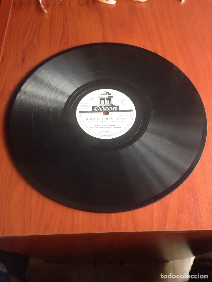 Discos de pizarra: Primo m&iacute;o de mi alma gracia de Triana - Foto 2