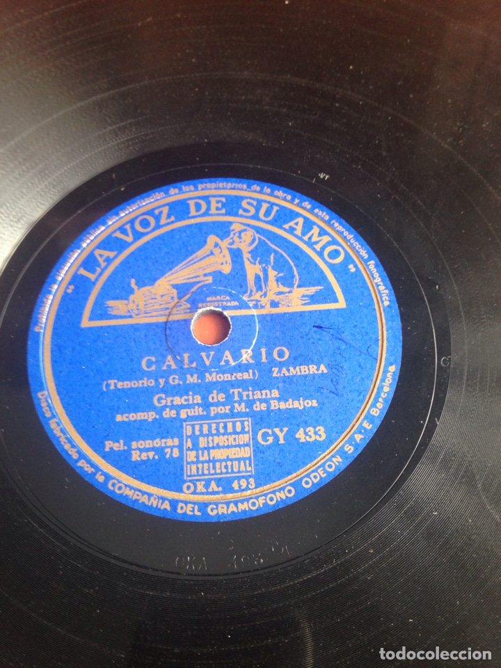 Discos de pizarra: Calvario gracia de Triana - Foto 1