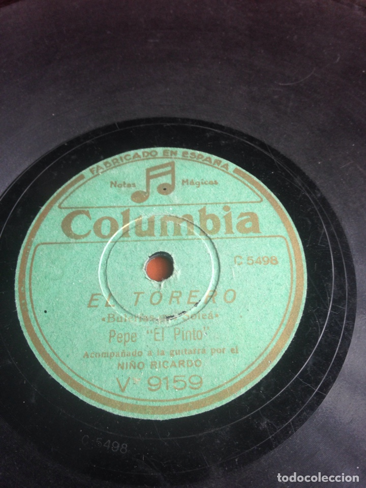 Discos de pizarra: El torero Pepe el pinto - Foto 1
