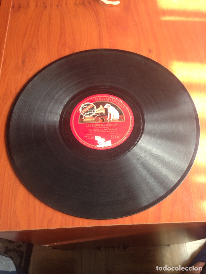 Discos de pizarra: Los rumberos guaracha Tito schipa - Foto 2