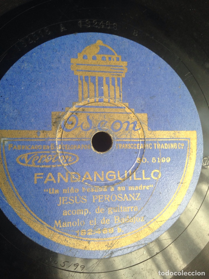 Discos de pizarra: Fandanguillos jesus perosanz - Foto 1