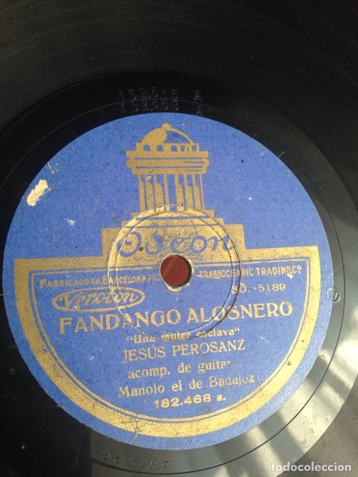 Discos de pizarra: Fandanguillos jesus perosanz - Foto 3