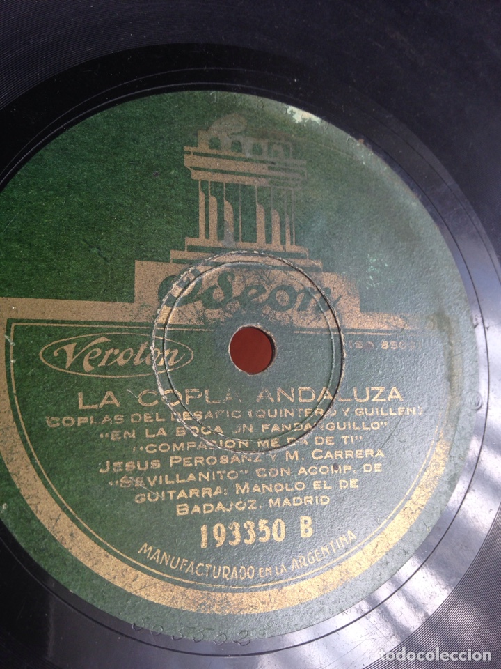 Discos de pizarra: La copla andaluza jesus perosanz - Foto 1