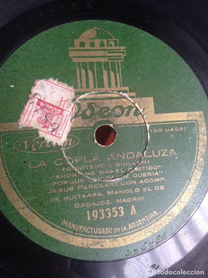 Discos de pizarra: La copla andaluza - Foto 1