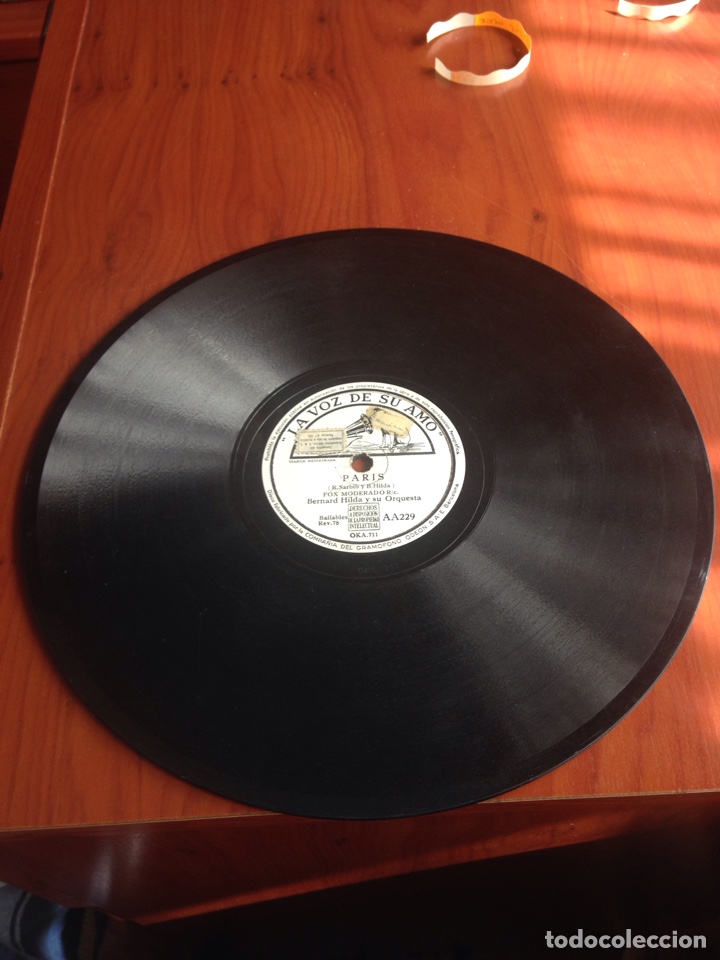 Discos de pizarra: Paris bernard hilda - Foto 2