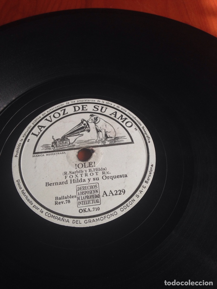 Discos de pizarra: Paris bernard hilda - Foto 3