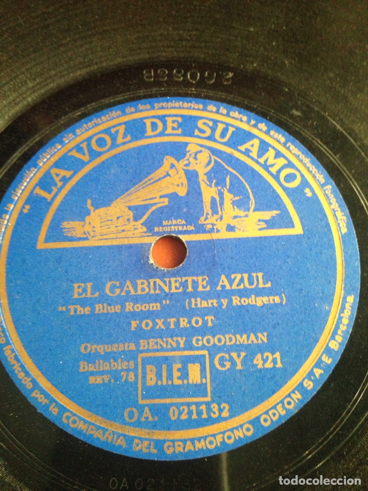 Discos de pizarra: El gabinete azul foxtrot - Foto 1