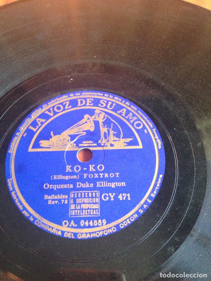 Discos de pizarra: Conga brava orquesta duke Ellington - Foto 3